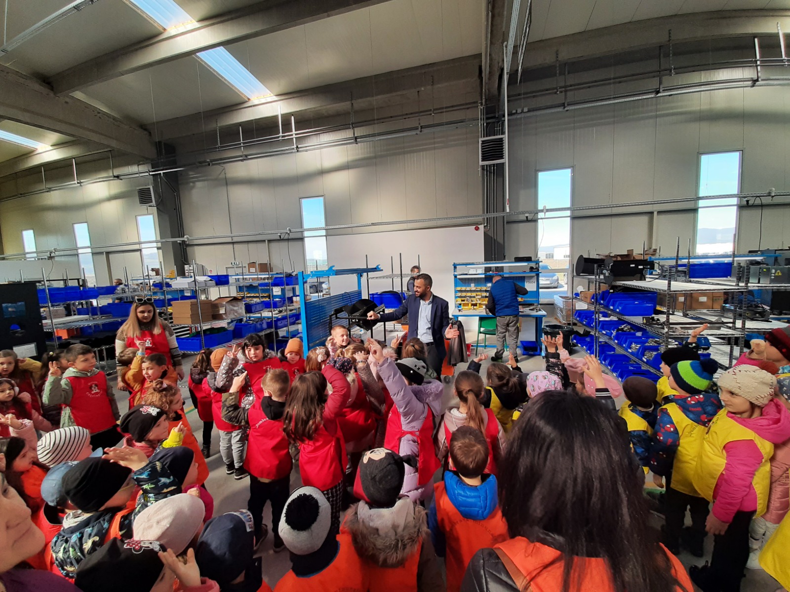 Copii de la gradinița “Dumbrava Minunată” din Alba Iulia, în vizită la