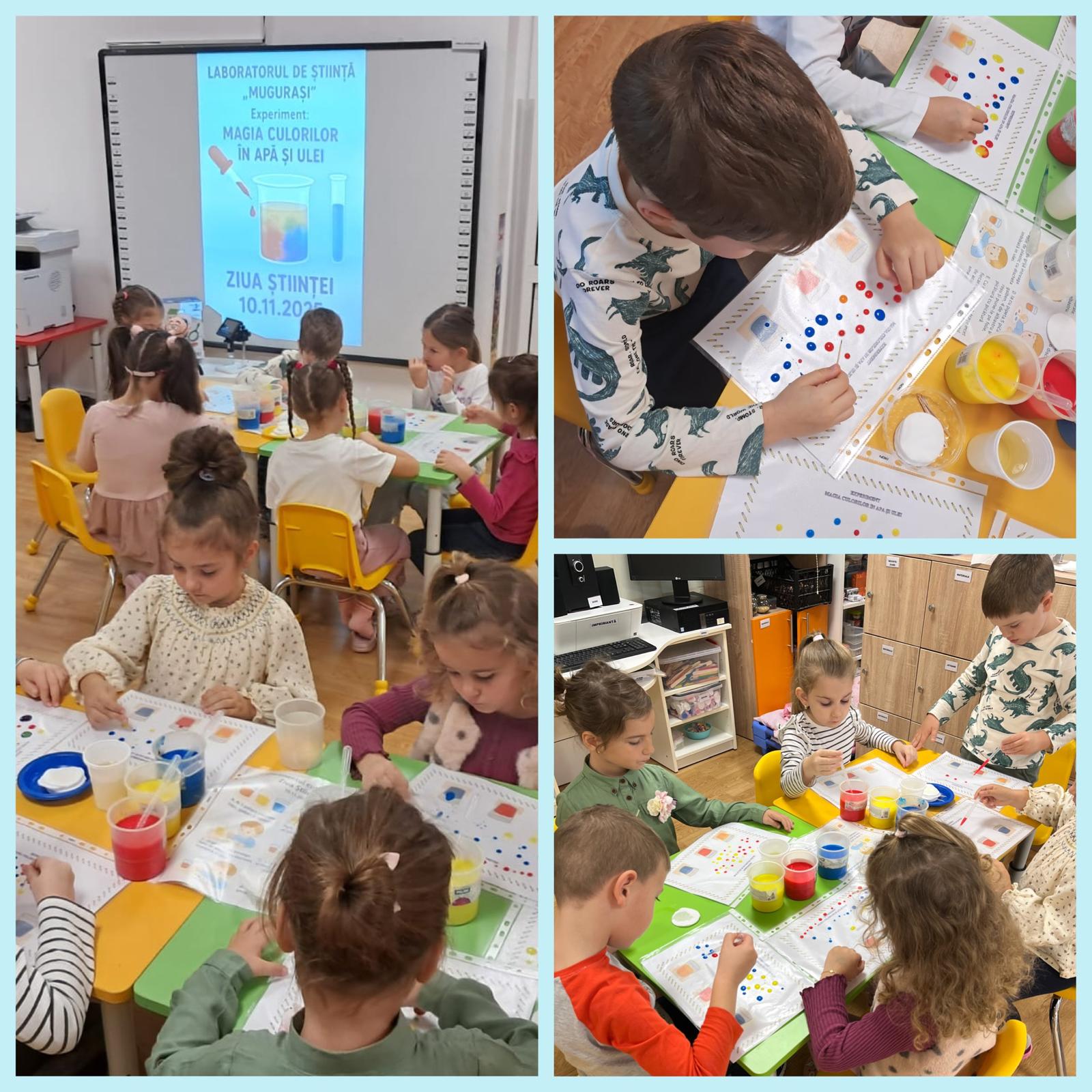 Copiii Grădiniței nr.12 Alba Iulia-Cercetători pentru o zi, de Ziua Științei