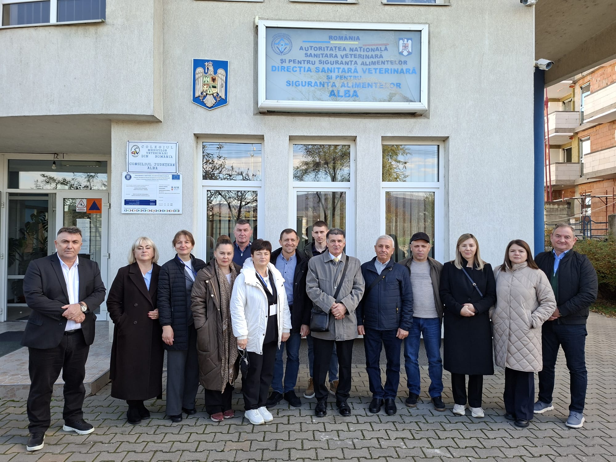 Specialiști ai DSVSA Alba au instruit inspectori din Republica Moldova privind verificarea unităților de procesare a laptelui