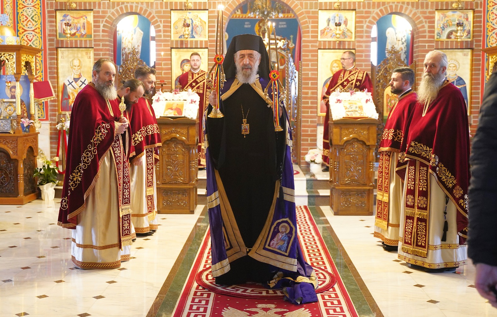 Părintele Irineu a fost prezent la Mănăstirea „Hristos Pantocrator” din Alba Iulia